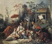 Francois Boucher The Chinese Garden china oil painting reproduction